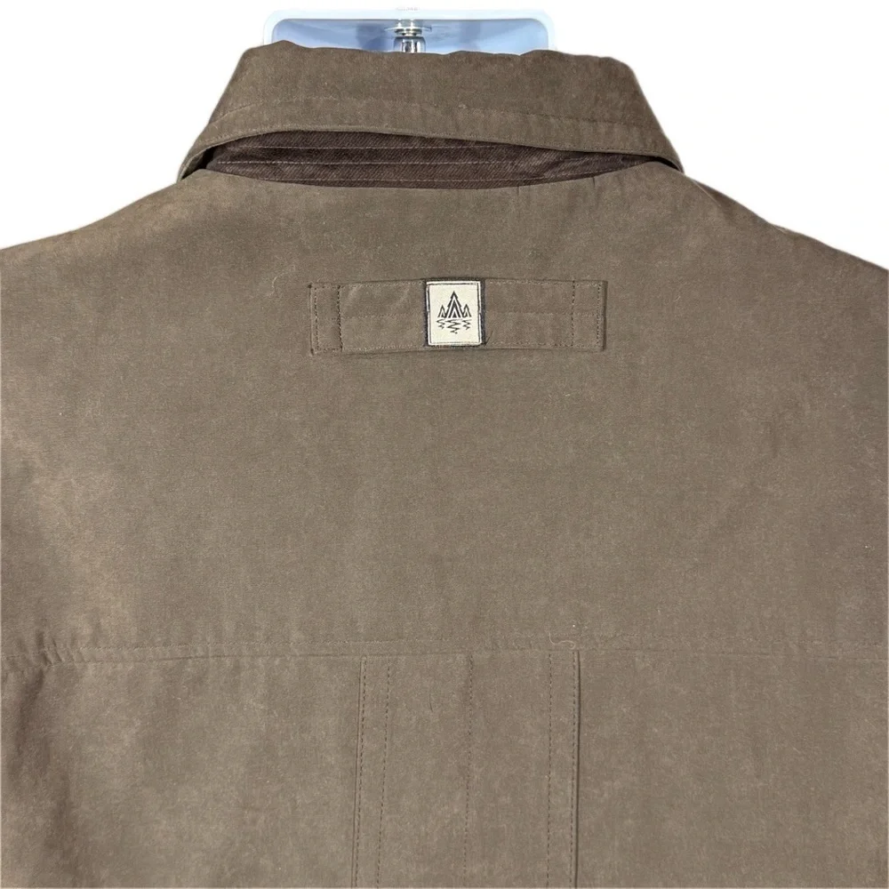 RAINFOREST | Men's  Brown Removable Liner Down Feather Jacket 2 in 1